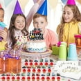 thumbnail image 4 of Lightning McQueen Cake Toppers Cupcake Toppers 25PCS, Birthday Party Decoration Cake Decorations for Party Supplies, 4 of 4