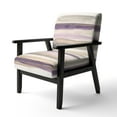 thumbnail image 2 of Designart "Shape Of Glam Purple" Upholstered Shabby Chic Accent Chair - Arm Chair, 2 of 5