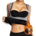 thumbnail image 1 of Vaslanda Neoprene Waist Trainer Corset Sauna Sweat Vest Weight Loss Slimming Body Shaper Workout Tank Tops Women, 1 of 6