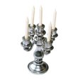 thumbnail image 2 of :/6 5 brazos candelabros dorados accesorio de decoración Plata Sunnimix Candelabros de la casa de muñecas, 2 of 8