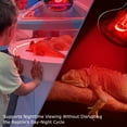thumbnail image 6 of HARTOMPET Infrared Heat Lamp Bulbs 100W E26,Red Basking Spot Light Bulb Reptile Heating lamp,2 Pack, 6 of 9