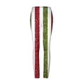 thumbnail image 5 of DeHolifer Womens Stretch Yoga Leggings Strip Printed Fitness Running Gym Sports Full Length Active Pants Yoga Full Length Pants Green L, 5 of 6