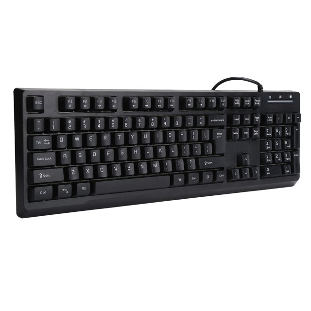 Teclado de 104 teclas Accesorios de computadora con cable teclado retroiluminado RGB Ticfox