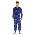 thumbnail image 6 of joogoo Snowflakes Bubbles Glitter Unisex Adults Onesies Pajamas Jumpsuits L, 6 of 7