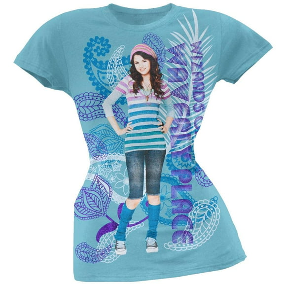 Wizards Of Waverly Place - Floral Alex T-Shirt pour Filles