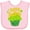 AD-Pink, variant on Inktastic Super Lucky Cupcake for St. Patricks Day Boys or Girls Baby Bib
