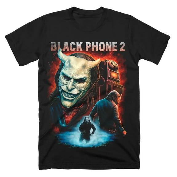 Black Phone 2 You Have Been Warned T-shirt Crewneck Short Sleeve Cotton Tee Women Men Streetwear Tops
