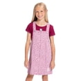 thumbnail image 2 of Hello Kitty Girls Graphic Ribbed Tee and Denim Jumper Dress Set, 2 Piece, Sizes 4-12, 2 of 11