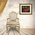thumbnail image 3 of Santiago, Daniela 18x15 Gold Ornate Wood Framed with Double Matting Museum Art Print Titled - Triceratops, 3 of 4