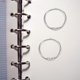 thumbnail image 1 of unbranded 100Ud Anillos Para Encuadernación Metálicos Plateados Para Proyectos De Organización Y Papelería, 1 of 8
