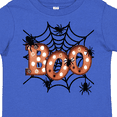 thumbnail image 4 of Inktastic Halloween Boo with Spiders in Web Boys or Girls Toddler T-Shirt, 4 of 5