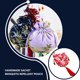 thumbnail image 5 of Sonducket Bolsa de bolsita, bolsas delicadas portátiles de estilo chino con borla, bolsa Retro, regalos, bolsillo colgante, adorno de recuerdo Accesorios de disfraces rojo tipo 2, 5 of 6