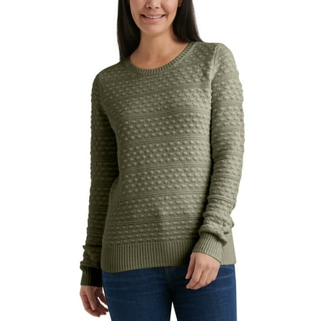 Lucky Brand Women's Andrea Sweater Green Size Small