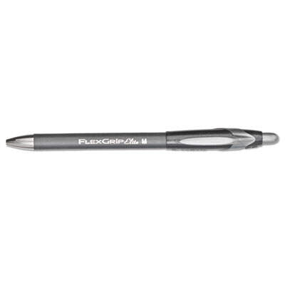 Paper Mate 85580 FlexGrip Elite Ballpoint Retractable Pen, Black 