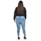 thumbnail image 3 of Blusa con jareta ajustable Roman Fashion /Tallas Extras, 1838 (Negro) negro 42, 3 of 6
