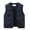 Blue, variant on OGLCCG Mens Utility Fishing Cargo Vest Safari Travel Photo Sleeveless Jacket Outdoor Work Lightweight Quick-Dry Hunting Zip Up Vest with Pockets