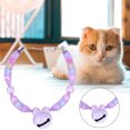 thumbnail image 3 of Colorful Beaded Pet Necklace with Bell - Adjustable Exquisite Pet Collar - for Small Dogs Puppies And Cats, 3 of 8