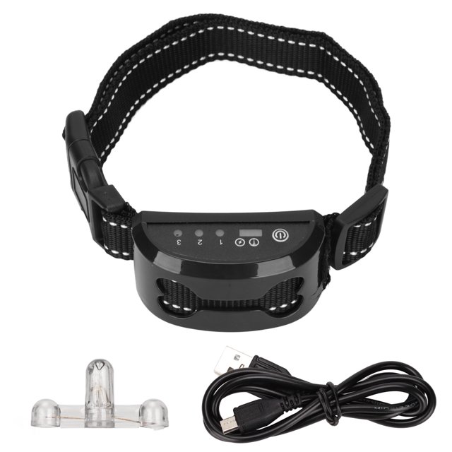 Dog Training Collar, Adjustable Dog Barking Collar LED Indicator For Outdoor ANGGREK Otros