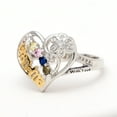 thumbnail image 5 of Heart Ring Inscribed To Grandma With Love Plated Cz Womens Ginger Lyne Collection, 5 of 6