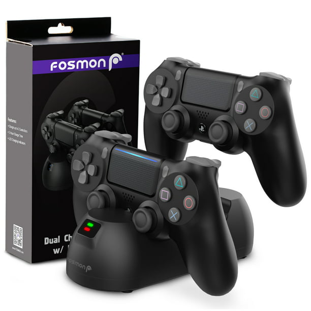 Fosmon Ps4 Controller Charger Fast Charge Docking Station Led