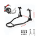 thumbnail image 5 of Caballete Moto Universal Parador Moto Trasero Belug Negro, 5 of 5