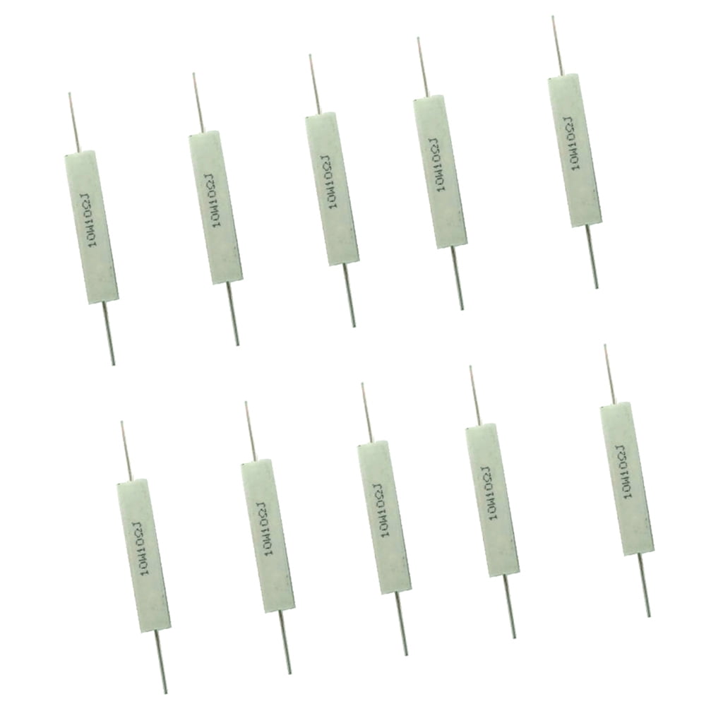 General Cement Resistor 10W 10Ohm Wirewound Power Resistors With High