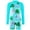 Z2 Light Blue, variant on Venzia Girls Swimsuits Long Sleeve Printing Beach Swimwear Kids Bathing Suits Girls,Size 4 Years-5 Years