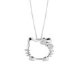 thumbnail image 3 of Joyería personalizada, venta al por mayor, joyería de plata de ley 925 con colgante de gato, joyería de hello kitty, 3 of 3