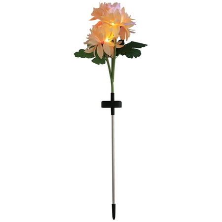 

Outdoor LED Solar Lamp Dahlia Landscape Light Night Lamp for Garden Yard