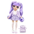 thumbnail image 4 of Rainbow High Jr High Violet Willow Fashion Doll Playset, 11 Pieces, 4 of 9