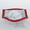 thumbnail image 6 of Children Small Fitted Cotton Cloth Face Mask w/ Filter Pocket - Reusable Fabric Comfortable Face Mask - 3 Layer - Washable w/ Adjustable Ear Loops and Nose Bridge - Variety Pack B, 6 of 8