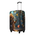 thumbnail image 1 of Fotbe Cute Butterfly Bear Funda Protectora para Equipaje, Antirrayones y Resistente a la Suciedad, Compatible con Maletas de 18 a 32 Pulgadas-Small, 1 of 7