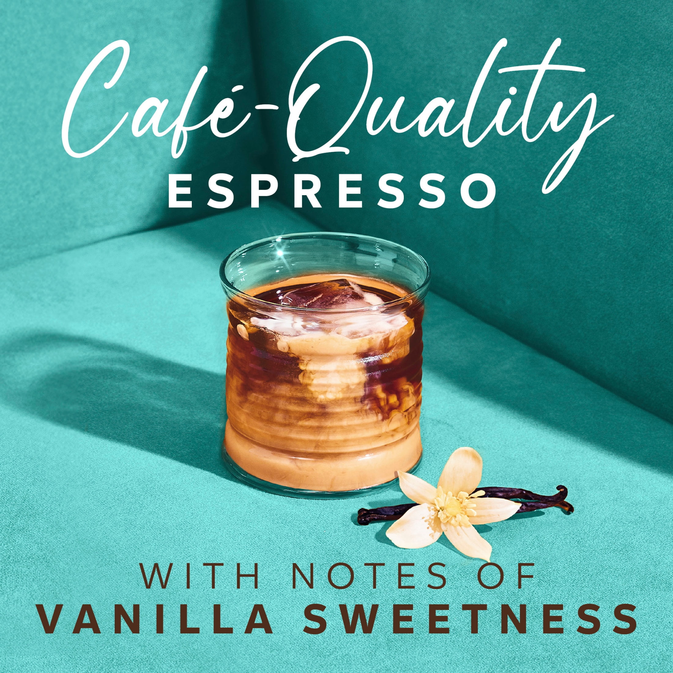 NESCAFÉ Espresso Concentrate Sweet Vanilla, Flavored Coffee Concentrate, Instant Espresso, 16 Shots 16.9 fl oz