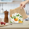 thumbnail image 2 of Yayeee Napkin Holder for Table Kitchen Paper Tissue Organization, Floral Watercolor Oranges, 2 of 8