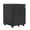 Black, variant on DSstyles Mobile File Cabinet With Lock Wheels For Legal/Letter/A4 Size 2 Drawer Steel File Cabinet For School Office Living Room