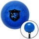Bouton de Changement de Vitesse en Écailles de Métal Bleu avec M16 x 1.5 Insert Levier de Vitesses Auto Brody – image 1 sur 1