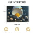thumbnail image 2 of Nawypu Abstract Art Picture Decoration - Abstract Egg Solar System Planet Object Space Planet Poster - Home Canvas Painting Wall Art Poster for Bedroom Living Room Decor, 2 of 5