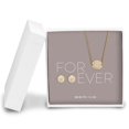 thumbnail image 2 of Juego de joyas BERING 414Sparkle-708: collar, colgante y pendientes de acero dorado, 2 of 2