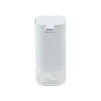 Bath Bliss Acrylic 14 oz Soap Pump Dispenser, White