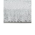 thumbnail image 3 of Phoenix Grey Geometric Acrylic Area Rugs for Living Room Jacquard Textured Modern Rugs Soft Geometric Rug for Bedroom Mid Century Washable Rug Non-Slip Bohemian Perfect for Dining Room Office, 3 of 4