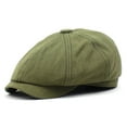thumbnail image 6 of SikaFu New Solid Color Cotton Octopus Hat Cross -Border Men's Breda Hat Men And Women Retro Peaked Hats, 6 of 7