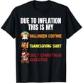 thumbnail image 1 of Due to Inflation This is My Funny Halloween - Camiseta para disfraz, 1 of 2
