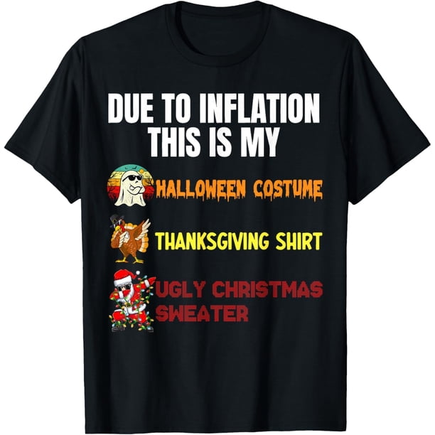 Due to Inflation This is My Funny Halloween - Camiseta para disfraz