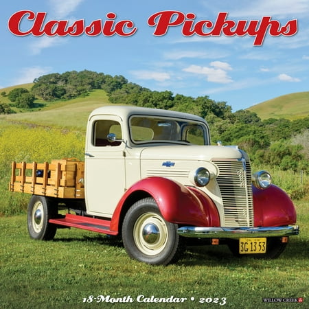 UPC: 0709786070367 | Classic Pickups 2023 Wall Calendar