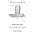thumbnail image 4 of KOBE CH22 Series 36-Inch Hands-Free Fully Auto Wall Mount Range Hood in Stainless Steel, 4 of 6