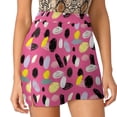 thumbnail image 4 of Pink Sea Shore Women's skirt Mini Skirts A Line Skirt With Hide Pocket Doodle Sketch Sketching Graphic Ink Inkpen Linedrawing, 4 of 7