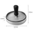 thumbnail image 2 of Máquina para hacer hamburguesas profesional, prensa para hamburguesas antiadherente, construcción resistente, perfecta para cocinar hamburguesas de manera uniforme, diseño ergonómico cómodo, opción, 2 of 7