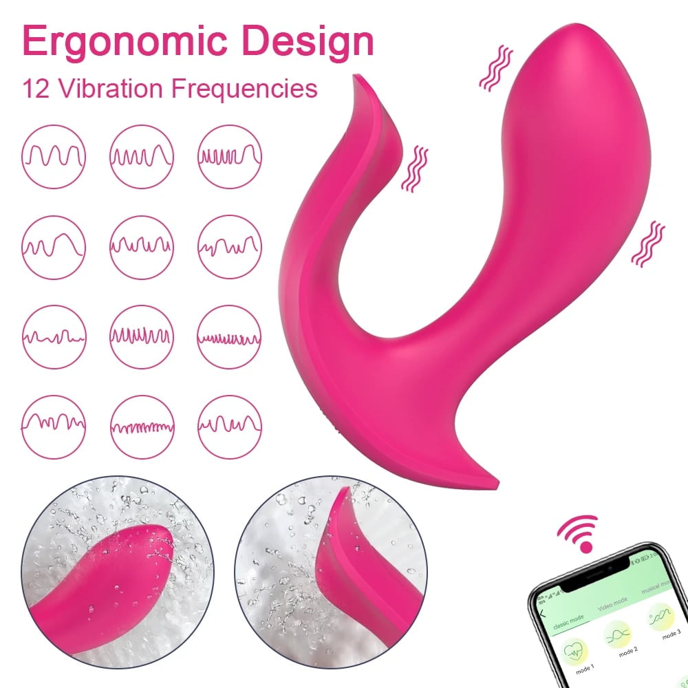 TLUDA Wearable Panty Vibrator with APP Remote Control for Women, G Spot Vibrator Dildo Stimulator Adult Sex Toy, image picture