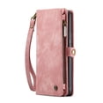 thumbnail image 2 of CaseMe Leather Case for Google Pixel 11 / 11 Pro,2 in 1 Detachable Wallet Case with 8-Card Holder Zipper Bills Slot,Magnetic Shockproof Flip Leather Cover Zipper Pocket Phone Cases,Pink, 2 of 10