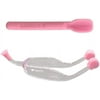 MUDOR Soft Contact Lense Remover Tool - Contact Lens Insertion Tool Includes Tweezers and Soft Scoop, Contact Lens Removal for Travel Home Use (Pink)